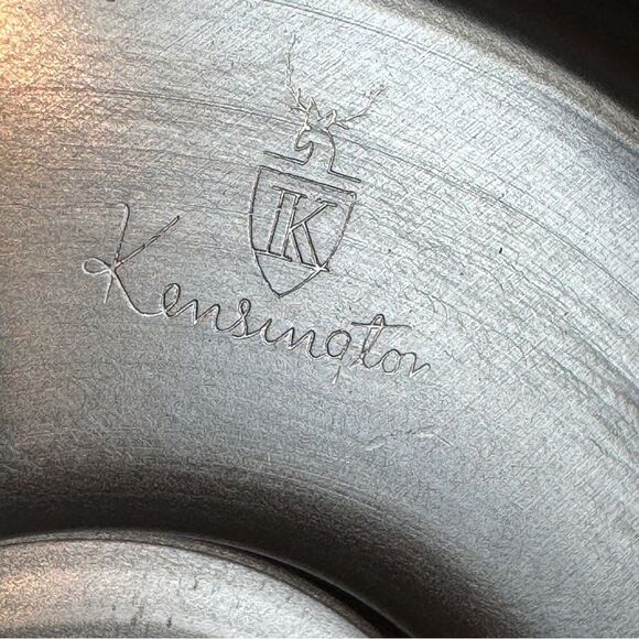 Vintage Kensington Aluminum Art Deco Candle Stick Holders 2.5x4” - Picture 7 of 7